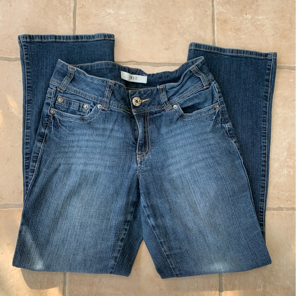 Mixit Straight Leg Denim Jeans